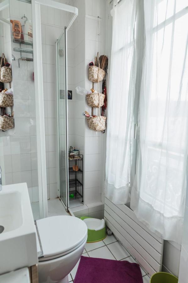 파리 Bright Atypical Duplex In Menilmontant 아파트 외부 사진