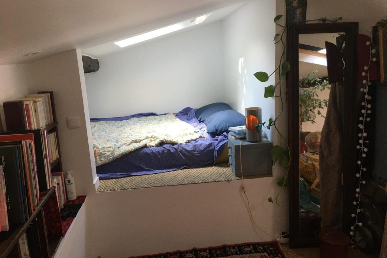 파리 Bright Atypical Duplex In Menilmontant 아파트 외부 사진